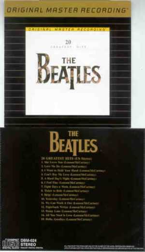 The Beatles - 20 Greatest Hits ( US STEREO - Dr. Ebbetts 2008 )