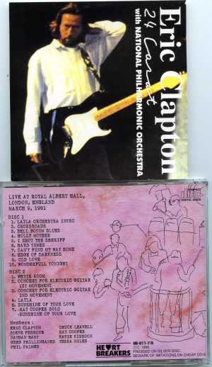 Eric Clapton 24 Carat with National Philharmonic Orchestra (2 CDs)