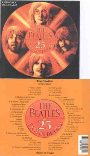 The Beatles - 25 Exitos de Oro ( Rare Release from Spain )