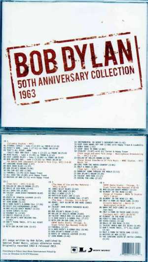 Bob Dylan - 50th Anniversary Collection 1963  ( 4CD ) 2013 Song Music Entertainment Poland