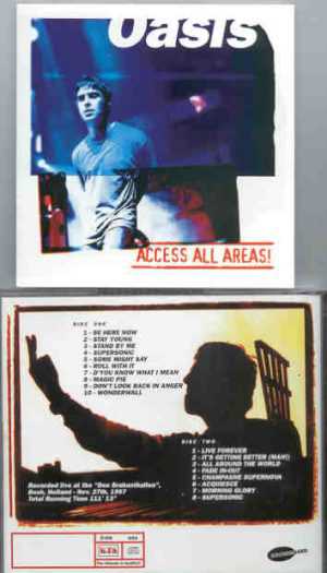Oasis - Access All Areas ( 2 CD SET ) ( KTS ) ( Holland , November 27th , 1997 )