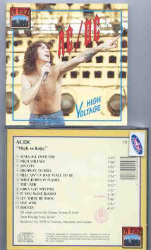 Ac-Dc - High Voltage ( Live 1979 ) ( On Stage Recs ) ( Towson , Maryland & London 1979 )