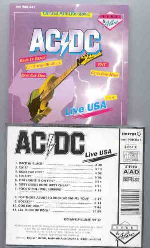 Ac-Dc - Live in USA Vol. 2  ( Boston 1978 )