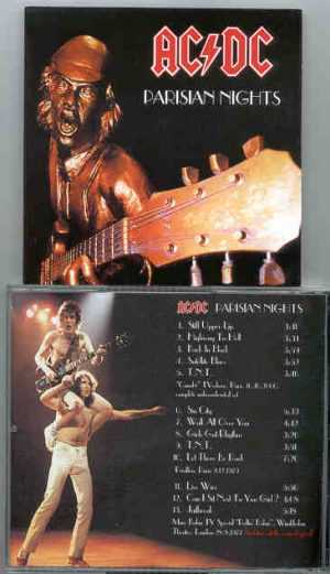 Ac-Dc - Parisian Nights ( TV Show , Paris 2000 +Pavillion Paris 1979 + Bonus London '77 )