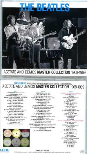 The Beatles - Acetates & Demos Master Collection 1968 - 1969 ( 3 CD SET ) ( 2016 Core Collection )