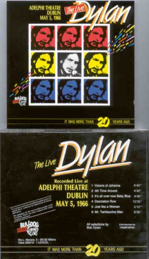 Bob Dylan - Dublin  May 5th , 1966  ( Bulldog )