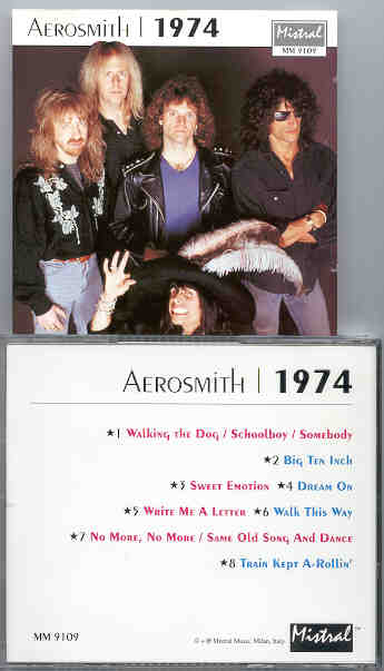 Aerosmith - Aerosmith 1974 ( Mistral ) ( Recorded at Several venues , during the 1974 World Tour )