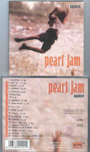 Pearl Jam - Against  ( Live In USA , 1993 ) ( KTS )