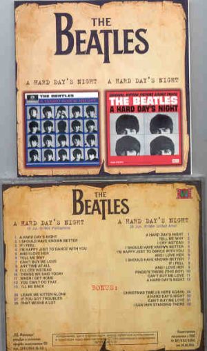 The Beatles - A Hard Day's Night / A Hard Day's Night Soundtrack ( 2 in 1 Russian )
