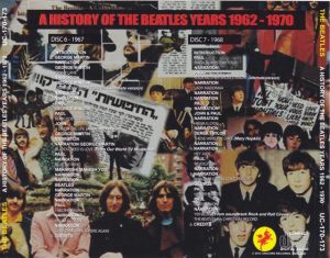 The Beatles - A History Of The Beatles Years 1962-1970 ( 9 CD SET 20 pages booklet ) ( Unicorn )( Westwood One Radio Hosted by Roger Scott )