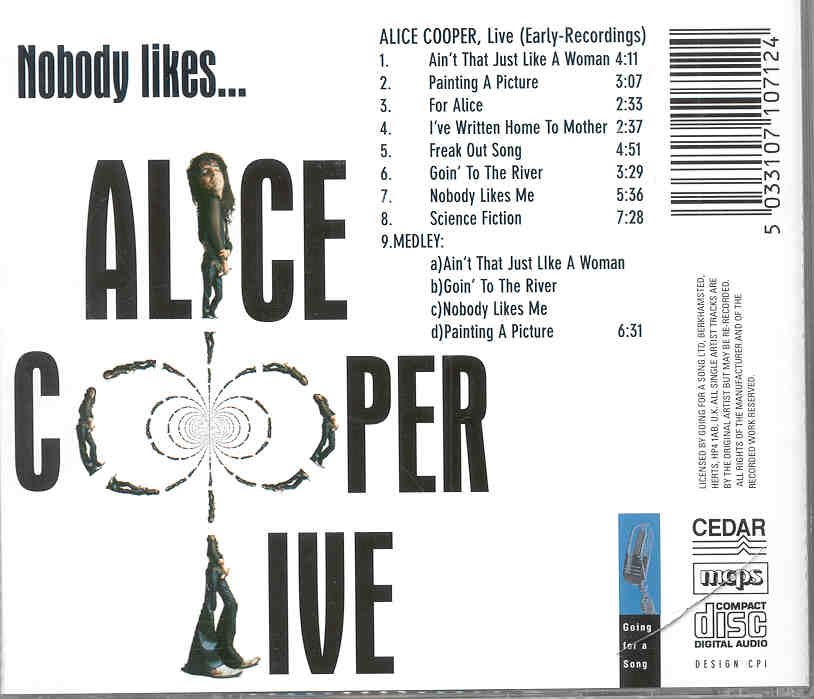 Alice Cooper - Nobody Likes Alice Cooper