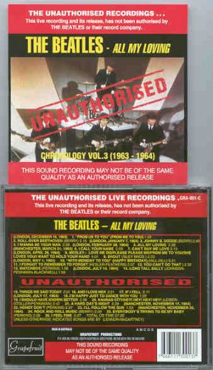 The Beatles - All My Loving ( Aussie Grapefruit Release )