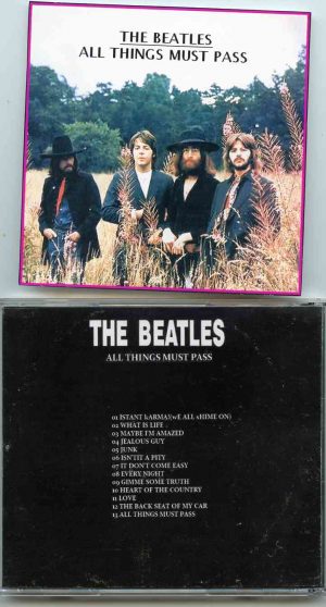 The Beatles - All Things Must Pass ( 13 Rare Takes from 1970 , digitally Remastered )
