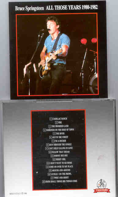 Bruce Springsteen - All Those Years Vol. 5  ( Templar - Great Dane )