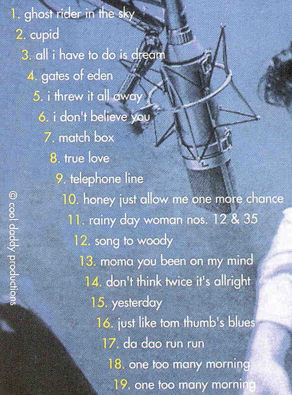 Bob Dylan - Almost Went To See Elvis ( 1969 - 1970 Rarities )