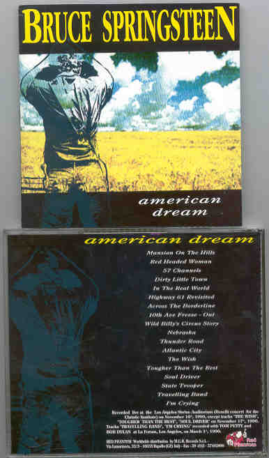 Bruce Springsteen - American Dream ( Red Phantom ) ( Live in California , 1990 )
