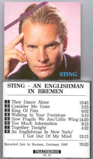 Sting / The Police - An Englishman In Bremen  ( Bremen , Germany , 1988 )