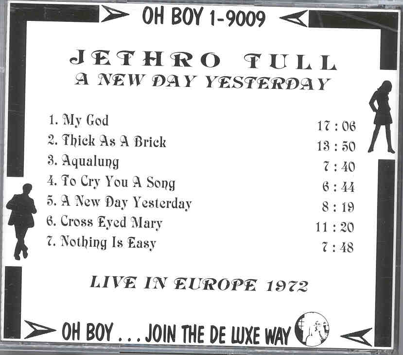 Jethro Tull - A New Day Yesterday ( Oh Boy Recs )
