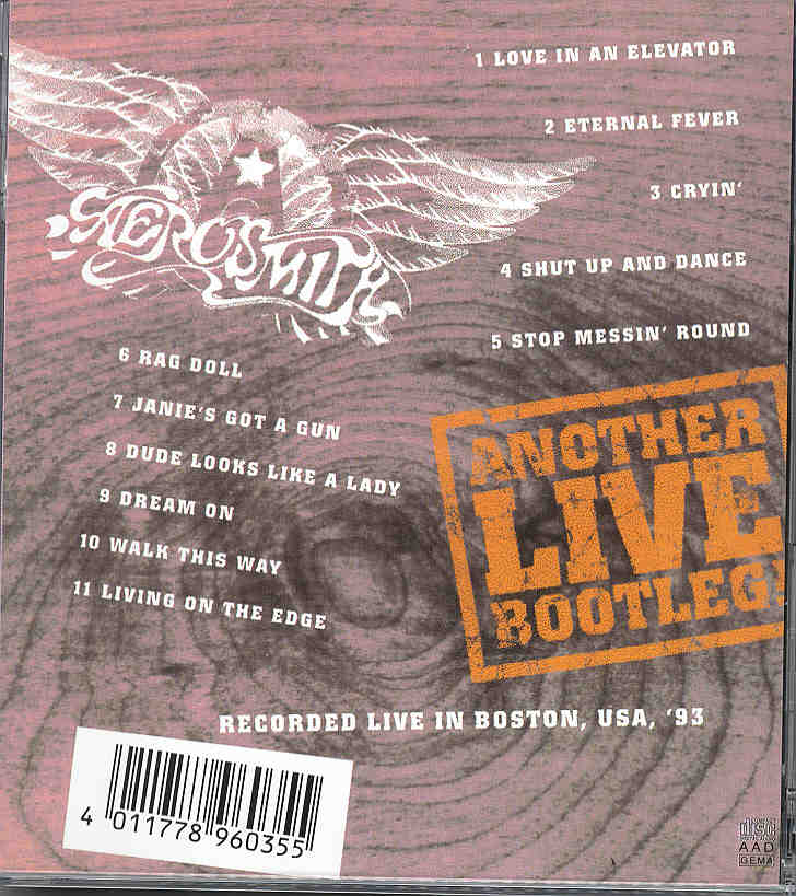 Aerosmith - Another Live Bootleg ( Live In Boston , USA , 1993 )