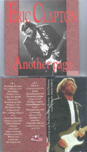 Eric Clapton - Another Page ( 2 CD set )( Red Phantom )