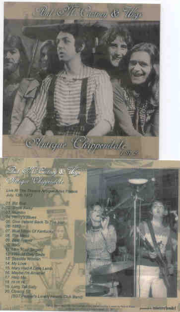 Paul McCartney - Antique Chippendale ( Misterclaudel )( Live At The Theater Antique Arles , France , July 13th , 1972 )