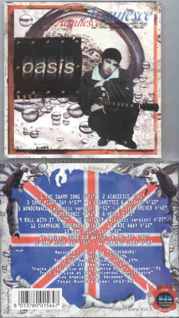 Oasis - Acquiesce ( KTS ) ( Utrecht , Holland , 10/01/1996 )