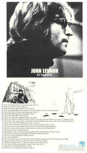 John Lennon - At Dakota ( Monkey Clown )