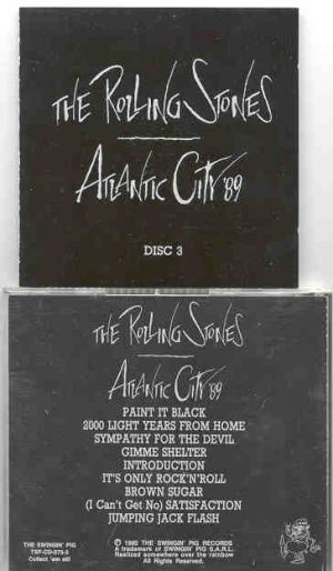 Rolling Stones - Atlantic City 1989 Vol. 3 ( Swingin' Pig )