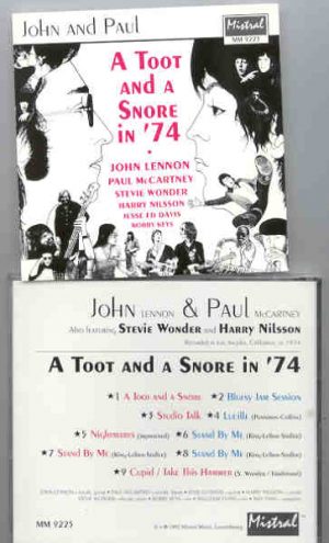 John Lennon - A Toot And A Snore 74