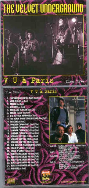 Lou Reed / Velvet Underground - A Walk With The V.U. Part 5  A Paris ( Midnight Beat )