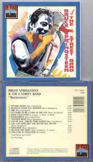 Bruce Springsteen - Backstreets ( On Stage ) ( LIVE USA not LA )