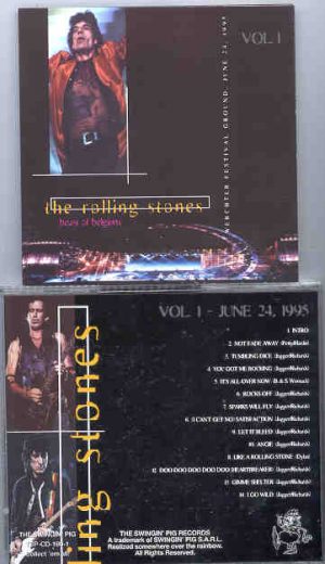 Rolling Stones - Beast Of Belgium Part One ( Swingin' Pig ) ( Live In Belgium , June 24th , 1995 )