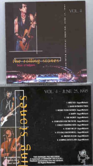 Rolling Stones - Beast Of Belgium Part Four ( Swingin' Pig ) ( Live In Belgium , June 25th , 1995 )