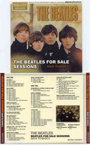 The Beatles - Beatles For Sale Sessions Back To Basic ( 2 CD SET ) ( Secret Garden )