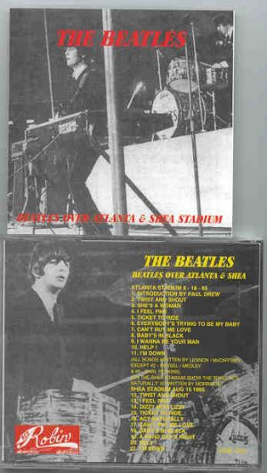 The Beatles - Beatles Over Atlanta & Shea ( Red Robyn )