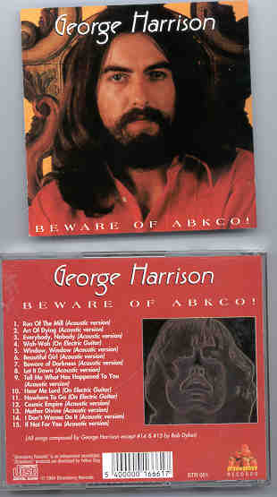 George Harrison - Beware Of Abko ( Strawberry )