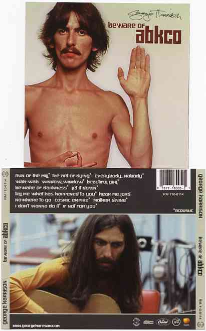George Harrison - Beware Of Abko ( 2011 RM Edition )