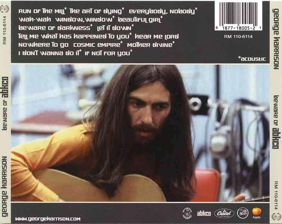 George Harrison - Beware Of Abko ( 2011 RM Edition )