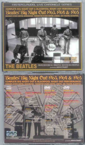 The Beatles - Big Night Out 1963 , 1964 & 1965 ( 1 CD / 2 DVD Set ) ( Misterclaudel )