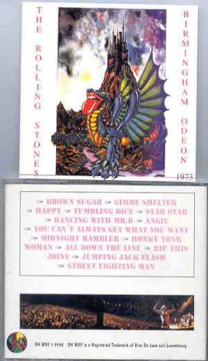 Rolling Stones - Birmingham Odeon 1973  ( Oh Boy Recs )