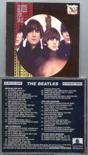 The Beatles - Blackhead Walrus Alternate Beatles For Sale ( French )