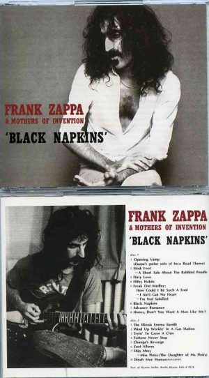 Frank Zappa - Black Napkins ( 2 CD ) ( Kyoto Seibu , Kyoto , Japan , February 4th , 1976 )