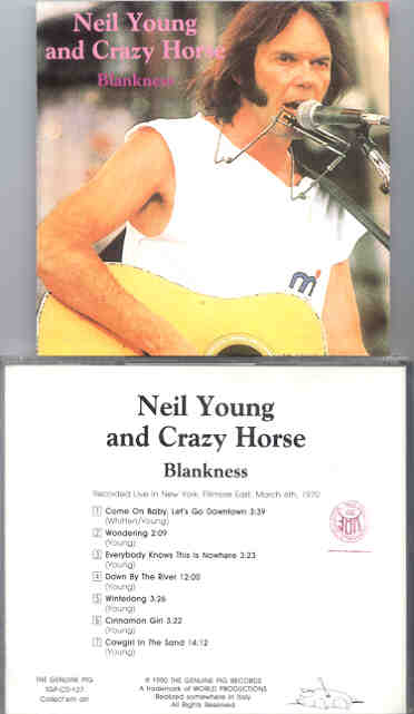 Neil Young / CSNY - Blankness ( Swingin' Pig ) ( With Crazy Horse Live in New York , March 6th , 1970 )