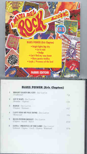 Eric Clapton - Blues Power Fabbri Editori