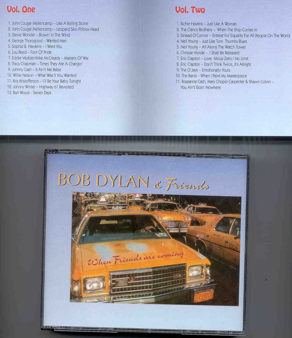 Bob Dylan - Bob Dylan & Friends  ( 3 CD SET ) ( With G. Harrison , E. Clapton , N. Young , T. Petty , J.C. Mellencamp , J. Cash )