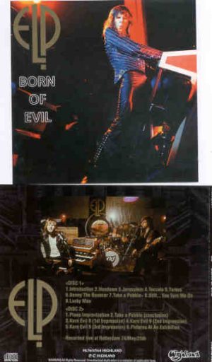 Emerson , Lake & Palmer - Born Of Evil  ( Highland ) ( 2 CD set ) ( Rotterdam , Holland , May 25th , 1974 )
