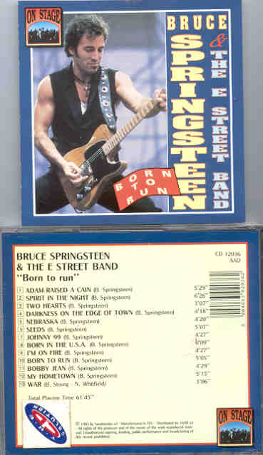Bruce Springsteen - Born To Run ( On Stage )