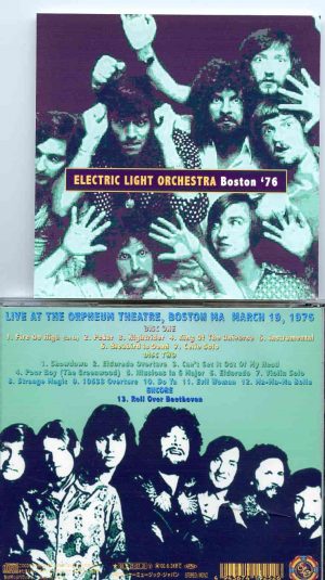 Electric Light Orchestra - Boston 76 ( 2 CD ) ( Live at the Orpheum Theatre , Boston , MA , March 19th , 1976 )