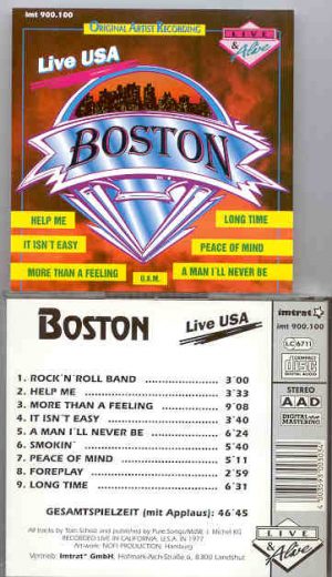 Boston - Live USA