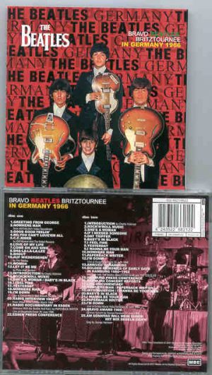 The Beatles - Beatles Bravo Britztournee ( In Germany 1966 ) ( 2 CD SET ) ( MBE )